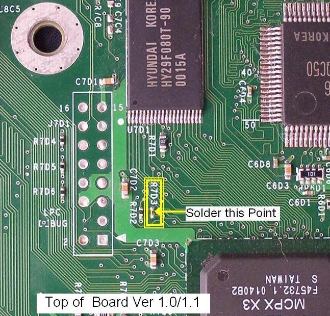 1.0 - 1.1 solder points